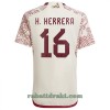 Mexico H.HERRERA 16 Borte VM 2022 - Herre Fotballdrakt